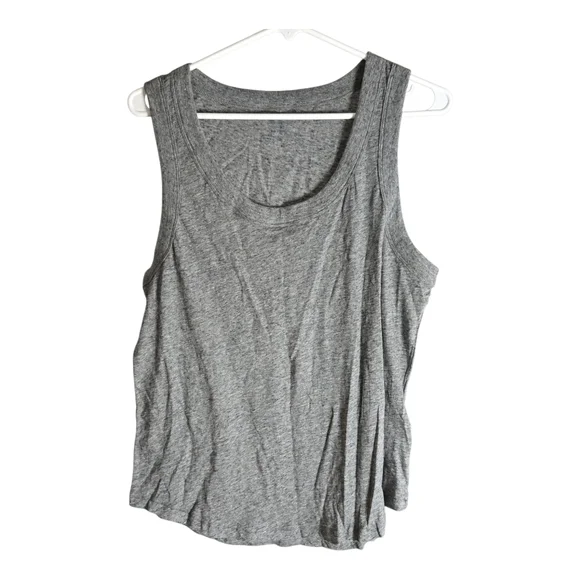 Madewell Gray Relaxed Tank Top - Picture 2 of 3